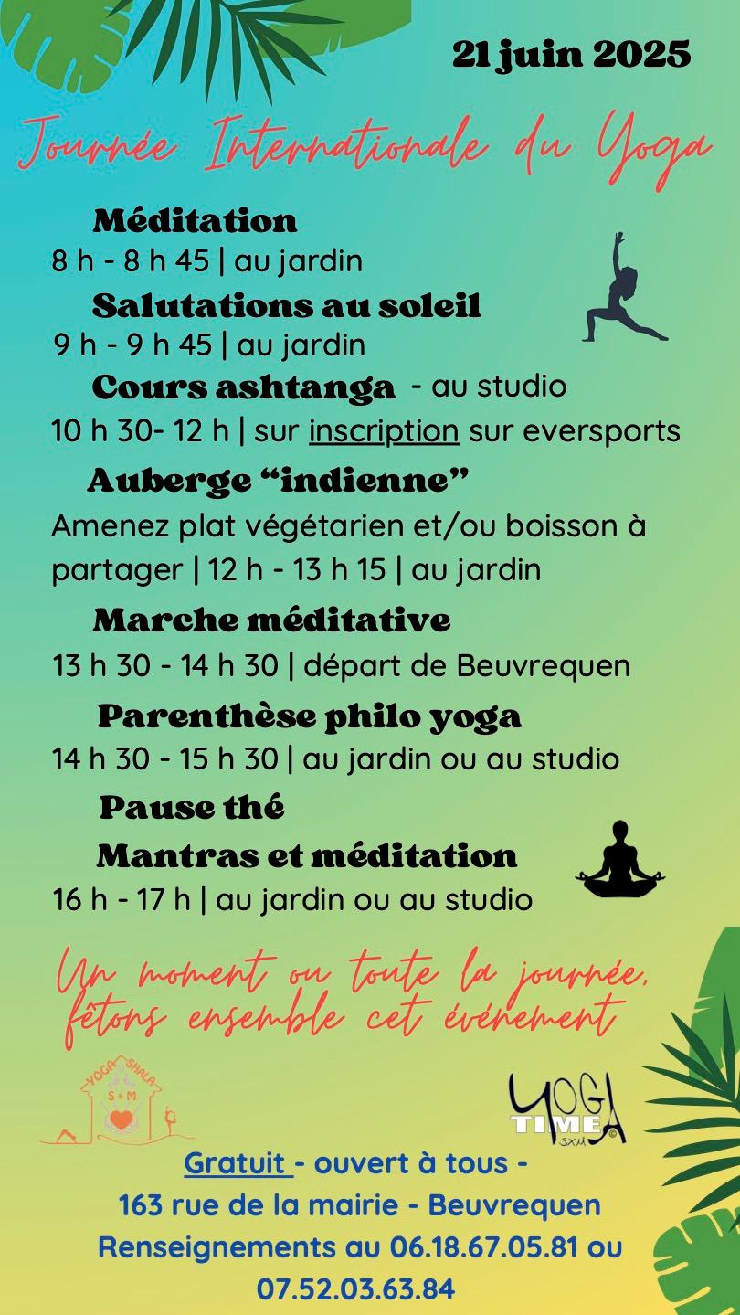 JOURNEE INTERNATIONNALE YOGA